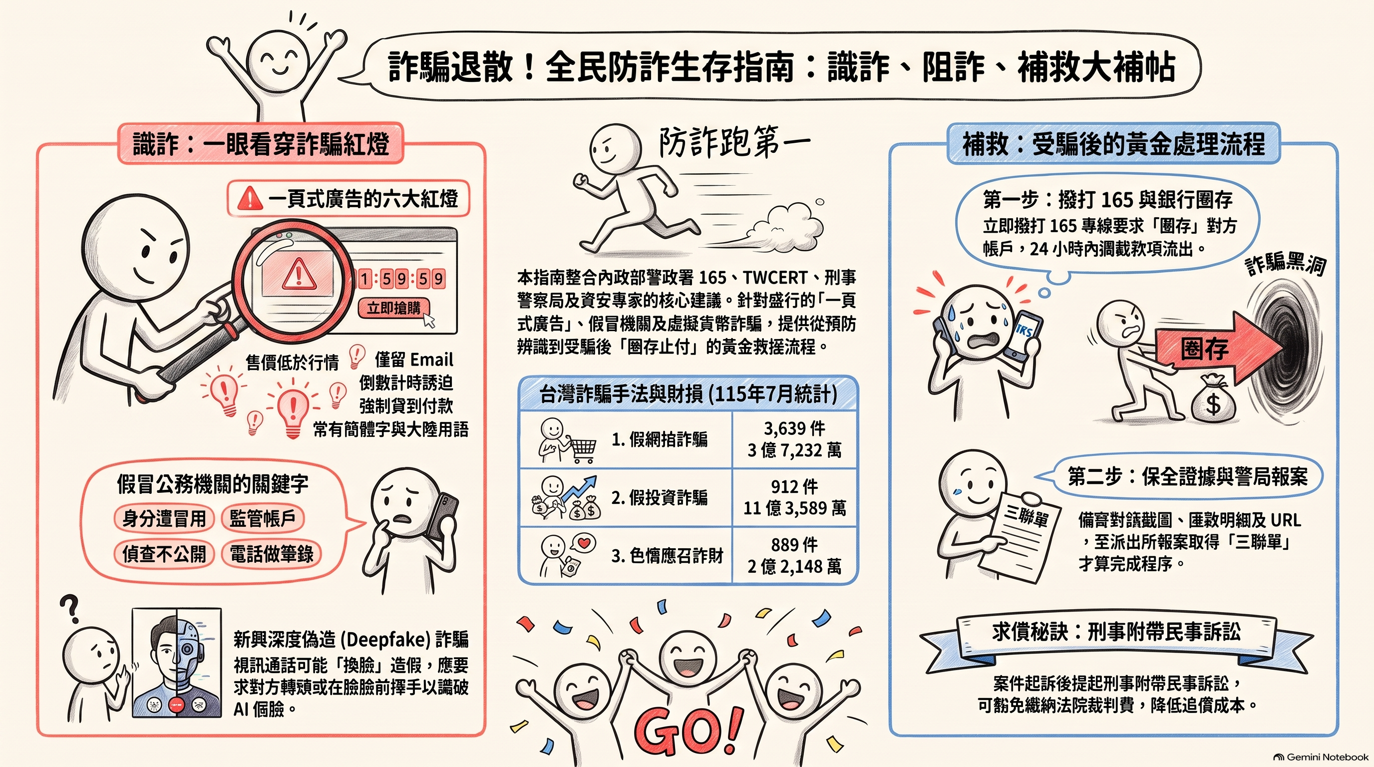 作品一：反詐騙海報